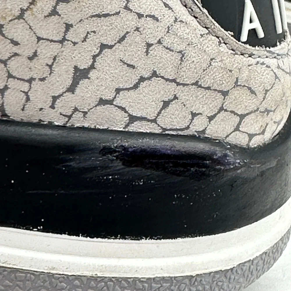 Nike DM0967-010 Youth 7Y Sneakers Air Jordan 3 Retro OG GS Black Cement 2024